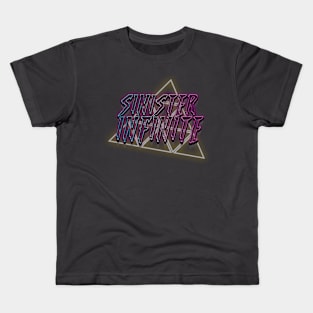 SINISTER INFINITE 80s Text Effects 1 Kids T-Shirt